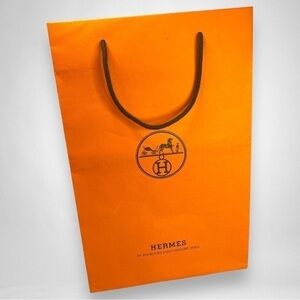 HERMES Medium Paper Shopping Tote